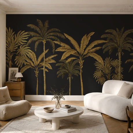 Luxury wallpaper interior project